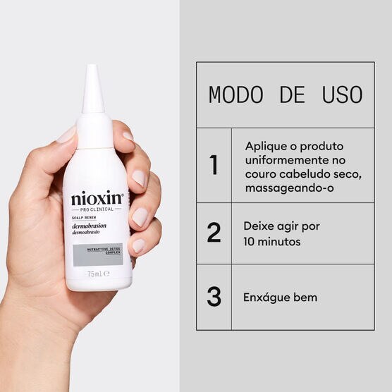 Esfoliante para Couro Cabeludo de Dermoabrasão Nioxin